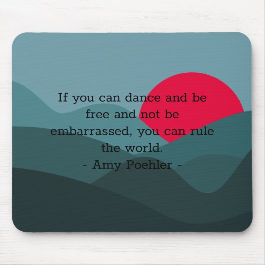 Minimalistische Sun Mousepad (Vorne)