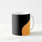 Minimalistische Swoosh-Tasse Kaffeetasse (VorderseiteRechts)