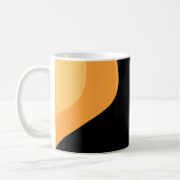 Minimalistische Swoosh-Tasse