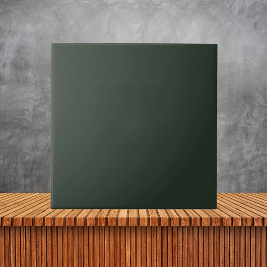 Minimalistische Taschengrün Schlicht Solid, einfac Fliese