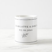 Minimalistische Tasse an der Grenze (Mittel)