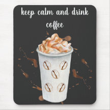 Minimalistische Tasse aus Schwarz und Weiß