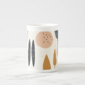 Minimalistische Tasse im Boho-Stil (Vorderseite)