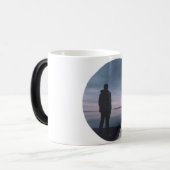 Minimalistische Tasse - Stilvolle Keramik Cup für  (Vorderseite Links)