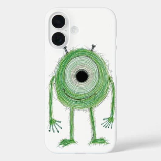 Minimalistische Tastaturabdeckung Case-Mate iPhone Hülle (Rückseite)