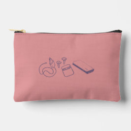 Minimalistische Tech- und Kabelorganizer-Hülle Zubehörtasche