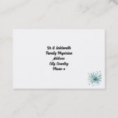 Minimalistische Terminkarte (Rückseite)