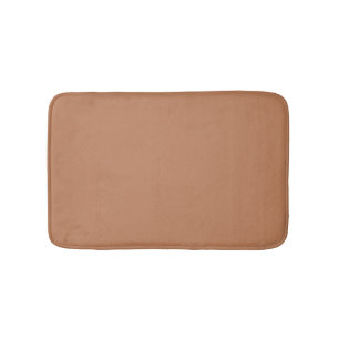 Minimalistische Terracotta solide schlichte, moder Badematte
