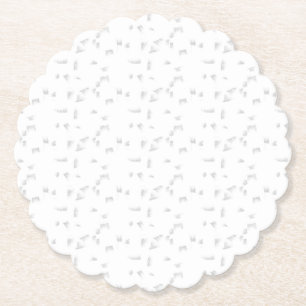 Minimalistische Terrazzo-Moderne-Papier-Unterlagen Untersetzer