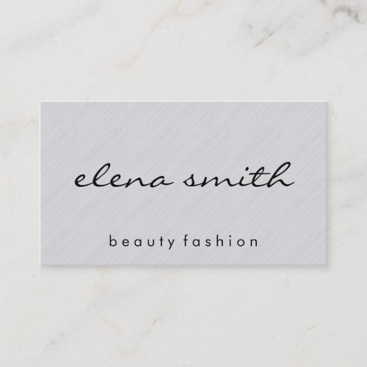 Minimalistische Textur Visitenkarte (Vorderseite)