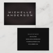 Minimalistische Textur Visitenkarte (Vorne/Hinten)