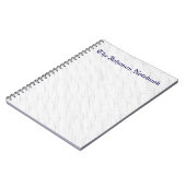 Minimalistische Textur von Weißholz Notizblock (Linke Seite)