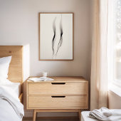 Minimalistische Tinte Abstrakte Wand Kunst für mod