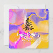Minimalistische trans Weihnachten (Vorderseite)