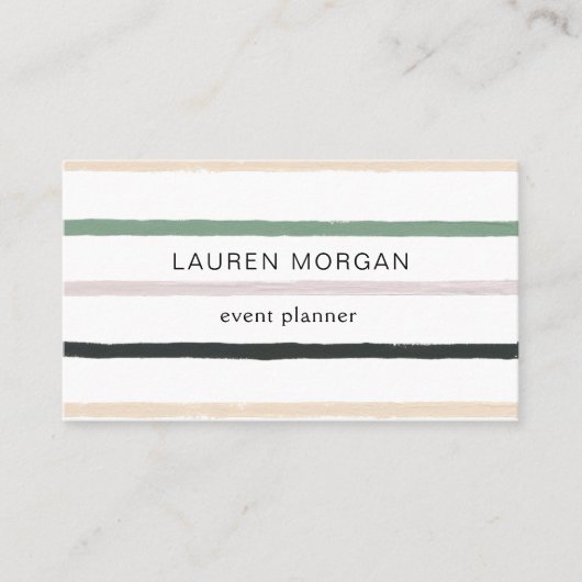 Minimalistische Traumkarte Visitenkarte (Vorderseite)