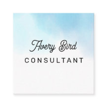 Minimalistische Trendfarbenkarte