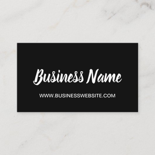 Minimalistische trendy berufliche Geschäftskarte Visitenkarte (Vorderseite)