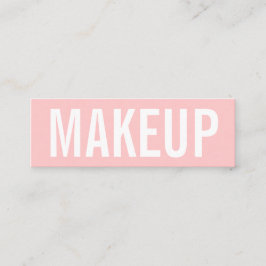 Minimalistische trendy mini visitenkarte