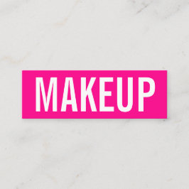 Minimalistische trendy mini visitenkarte