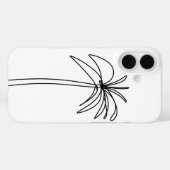 Minimalistische Tropen Case-Mate iPhone Hülle (Rückseite (Horizontal))