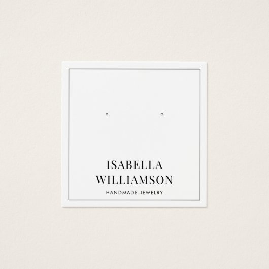 Minimalistische Typografie (Vorderseite)