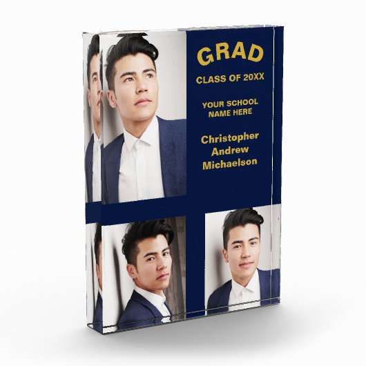 Minimalistische Typografie 3 Abschluss Fotoblock (Links)