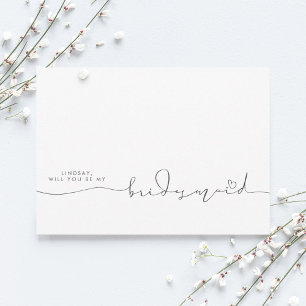 Minimalistische Typografie Editable Colors Bridesm