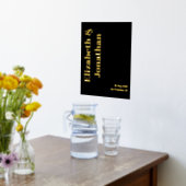 Minimalistische Typografie Foliendrucke (Ablage(Küche))