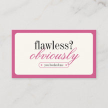 Minimalistische Typografie Makeup Stylist Business