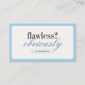 Minimalistische Typografie Makeup Stylist Business Visitenkarte (Vorderseite)