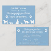 Minimalistische Typografie Visitenkarte (Vorne/Hinten)