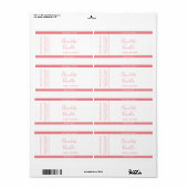 Minimalistische Typografie, weiße Produktverpackun (Vorne)