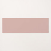 Minimalistische Übung in Rosa Pastellfarben Yogamatte (Rückseite (Horizontal))