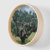 Minimalistische Uhr der Kaktus (Winkel)