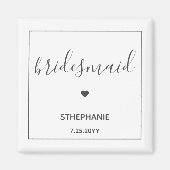 Minimalistische und elegante Geschenke an der Brau Magnet (Vorne)