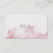 Minimalistische und elegante Visitenkarte (Vorderseite)