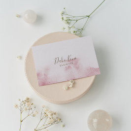 Minimalistische und elegante Visitenkarte