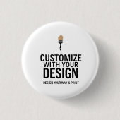 Minimalistische Unternehmensmarke, individuell per Button (Vorderseite)