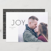 Minimalistische Urlaubskarte Feiertagskarte (Vorne/Hinten)