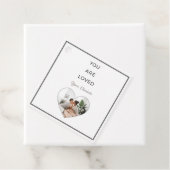 Minimalistische Valentinsgeschenk-Anhänger "Du wir Geschenkanhänger (Beispiel)