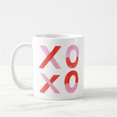 Minimalistische Valentinstag-Tasse Kaffeetasse (Links)