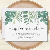 Minimalistische Vegetation Ankündigung