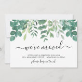 Minimalistische Vegetation Ankündigung (Vorderseite)