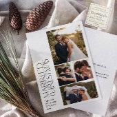 Minimalistische Verheiratete Weihnachten Neuvermäh