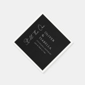Minimalistische Verlängerung des 25. Serviette (Ecke)