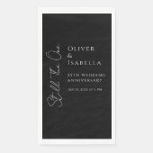 Minimalistische Verlängerung des 25. Serviette (Vorderseite)