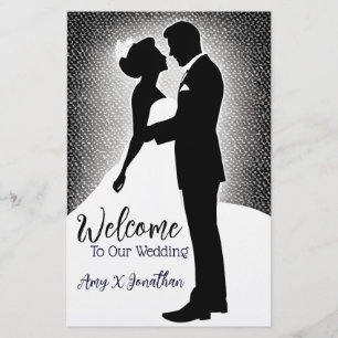 Minimalistische Verlobung für Hochzeiten der Moder Flyer