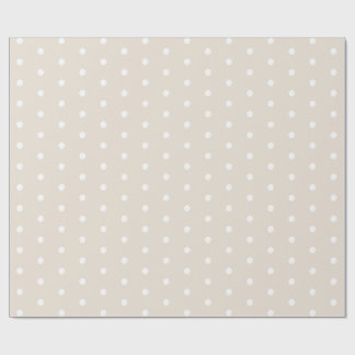Minimalistische Vintage-Punktverpackung Geschenkpapier