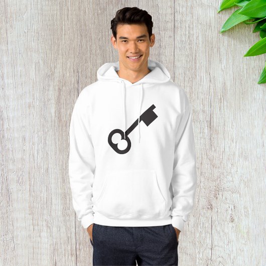 Minimalistische Vintage Silhouette Hoodie