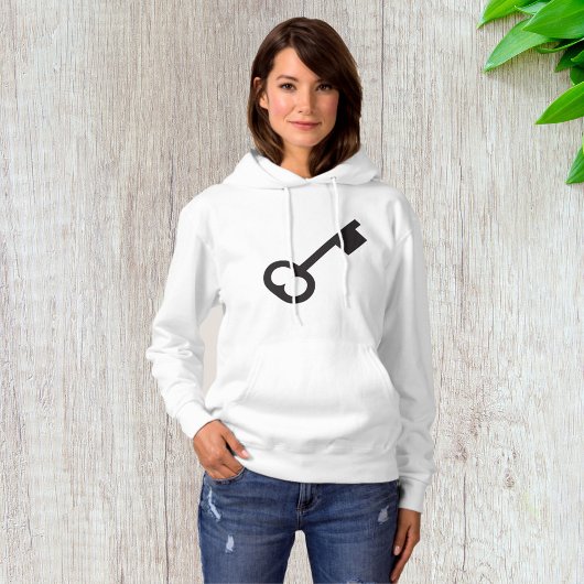 Minimalistische Vintage Silhouette Hoodie
